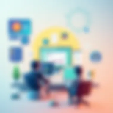 Visual representation of productivity enhancement through goal management