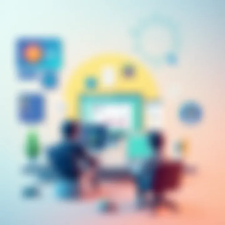 Visual representation of productivity enhancement through goal management