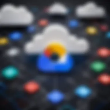Comparative chart of Google Cloud and other platforms