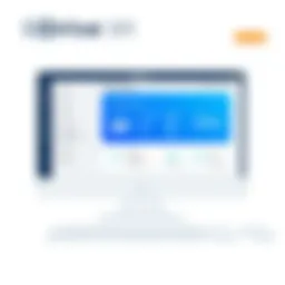 Overview of iDrive BR interface showcasing key features
