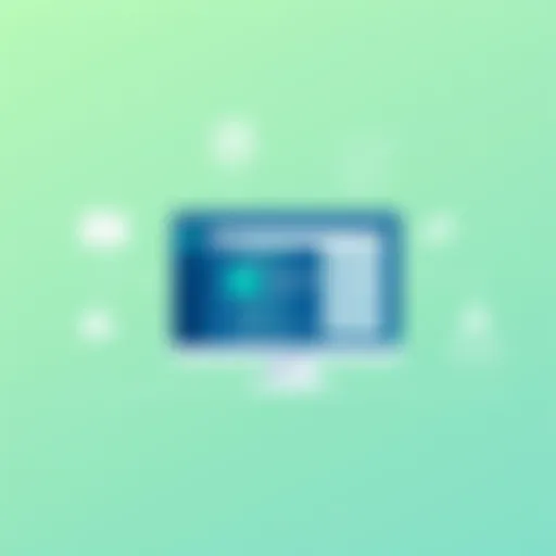 Interface of MS Help Desk Software showcasing functionalities