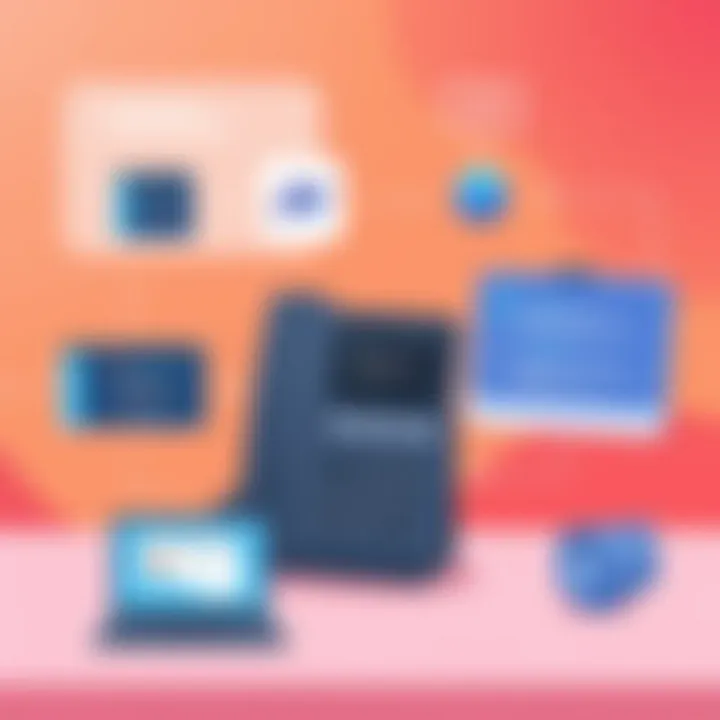 Illustration of integration capabilities with other applications