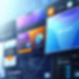 Diverse presentation slide applications interface