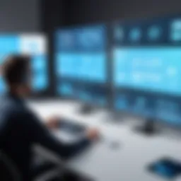 A visual representation of remote management systems