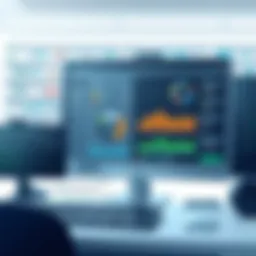 An advanced pharmacy management system interface showcasing data analytics.