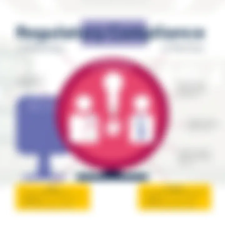 Regulatory Compliance in Pharmacy A graphical representation of regulatory compliance standards in pharmacy operations.