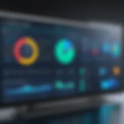 Dashboard view of safety management software