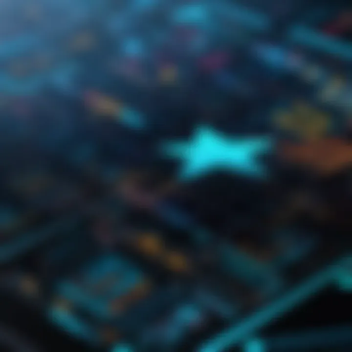 Graphic representation of analytics and insights derived from data