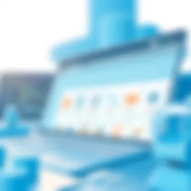 User Interface Showcase An engaging user interface of a popular B2B e-commerce site showcasing product categories