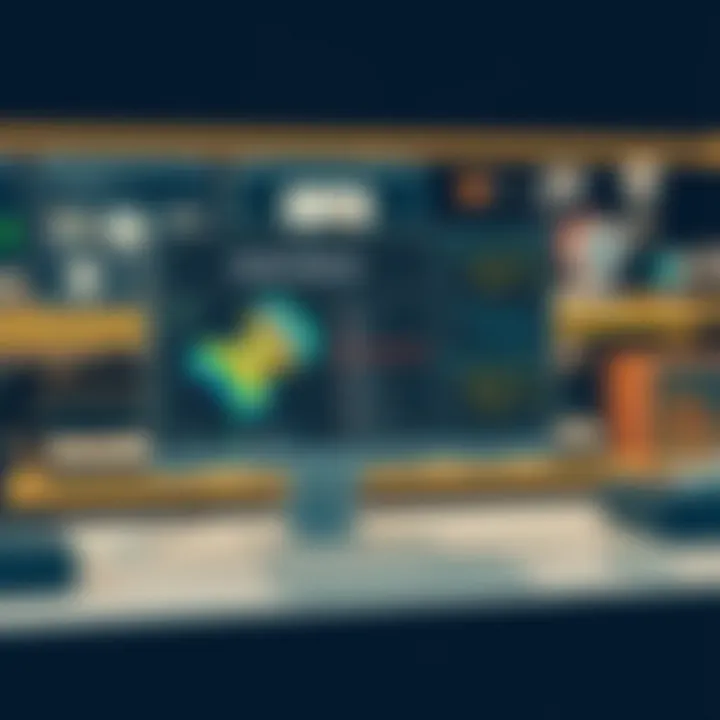 User interface of an alternative design software