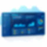 Illustration of VMware dashboard showcasing trial features