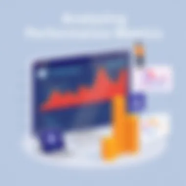 Visual representation of website performance metrics