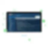 Windows Software Interface Overview Showcasing software interface for Windows websites