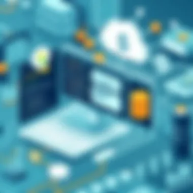 Streamlined Financial Transactions Visual representation of a streamlined financial transaction process