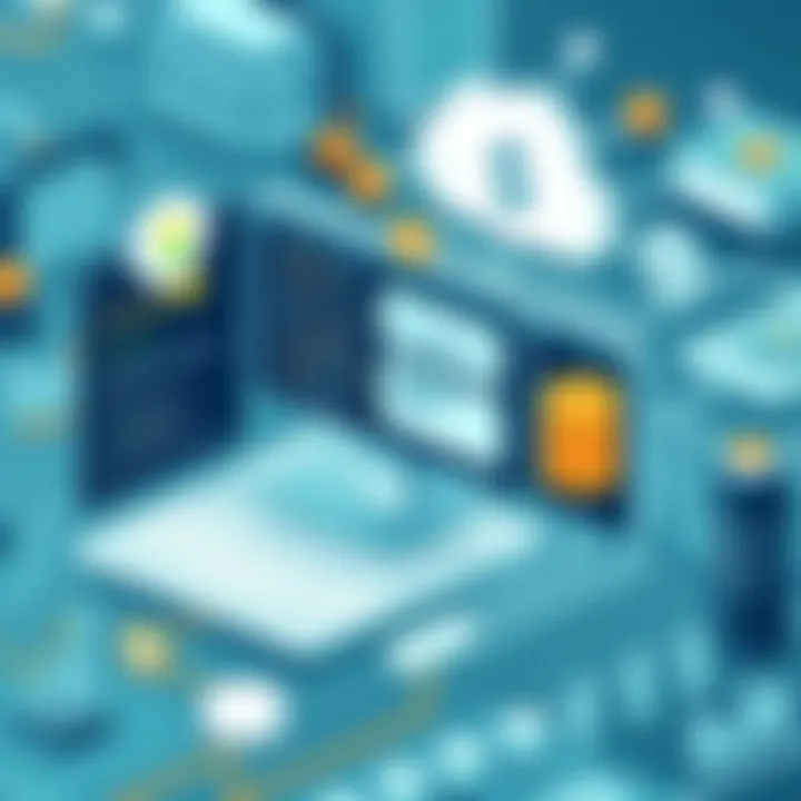 Streamlined Financial Transactions Visual representation of a streamlined financial transaction process