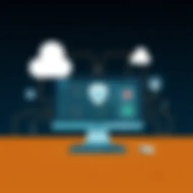 User interface of Fortinet FortiGate management system