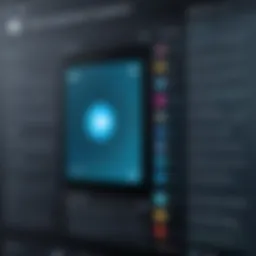 User interface of a popular free text-to-video app