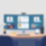 A digital interface showcasing multiple meeting platforms