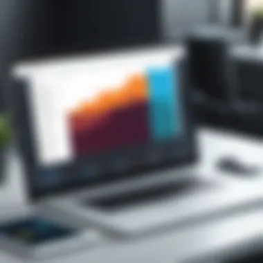 Visual representation of Gantt chart software interface