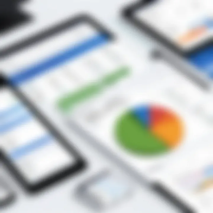 Visual representation of categorized expenses in QuickBooks