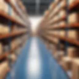 Warehouse inventory management system interface