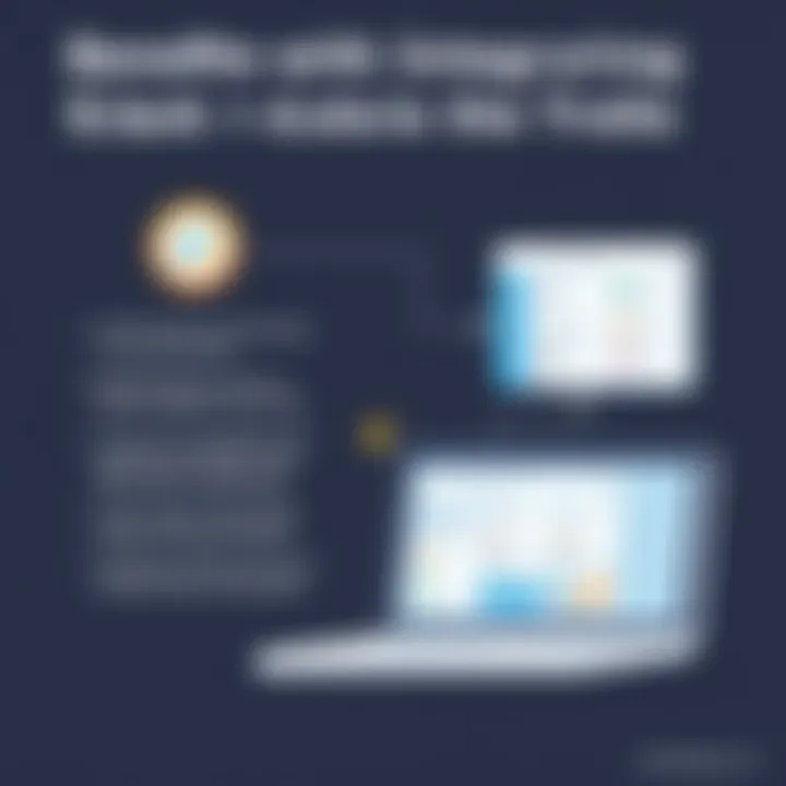 Benefits of Integrating Slack with Trello Visual representation of Slack and Trello integration benefits