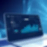 A visual representation of WaveApps dashboard illustrating financial analytics