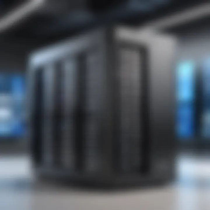 Comparison chart of Internxt and traditional cloud storage solutions