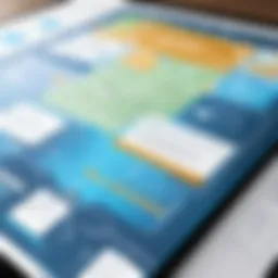Visual representation of digital journey mapping framework