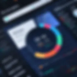 Visual representation of brand tracking metrics