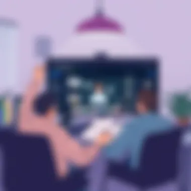 Boosting Productivity with Microsoft Teams Video Conferencing Microsoft Teams providing video conferencing for remote work