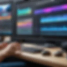 A captivating interface of Magix Video Editor showcasing its user-friendly design.