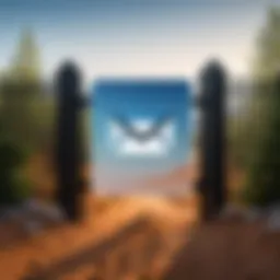 Mailfence logo showcasing its commitment to privacy