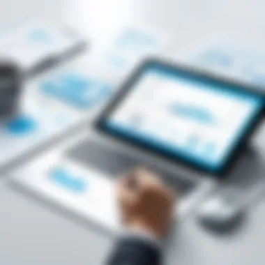 Graph illustrating market trends related to electronic signature solutions