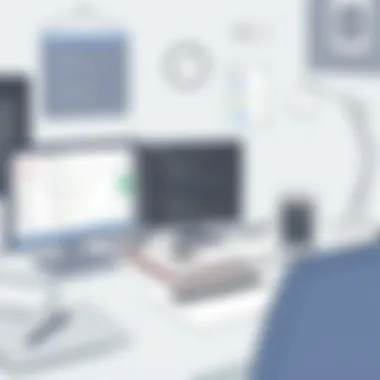 Organized workspace with smartphone and Google Docs