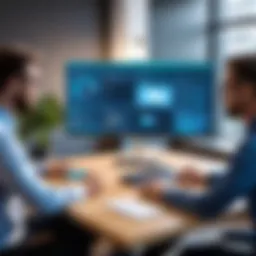Streamyard screen sharing in action showcasing a professional virtual meeting setup
