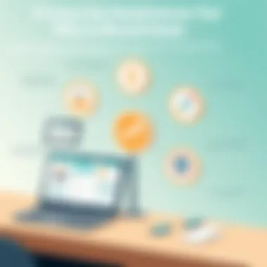 Infographic outlining financial assistance options for microbusinesses