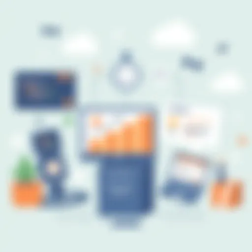 Visual representation of microbusiness growth strategies