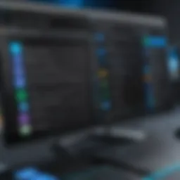 Overview of Microsoft Defender interface highlighting key features