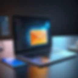 Illustration of email security measures