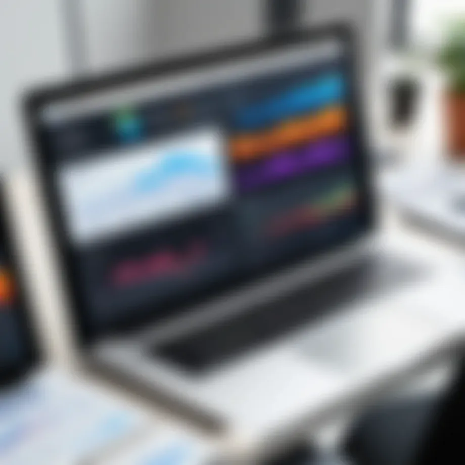 Advanced dashboard showcasing expense tracking metrics