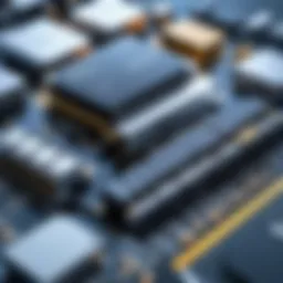 An illustration depicting the integration of various ECM components.