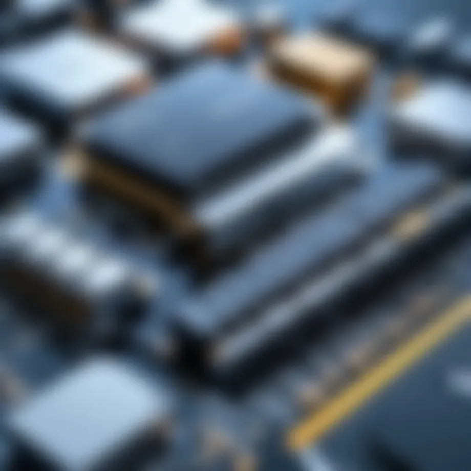 An illustration depicting the integration of various ECM components.