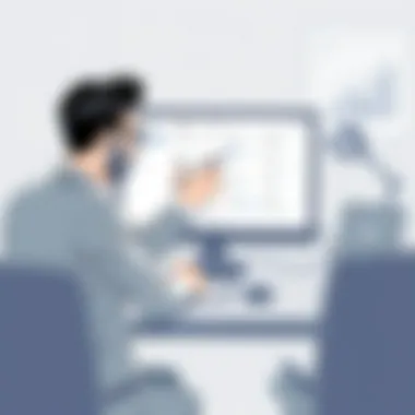 A business professional optimizing their schedule using appointment software