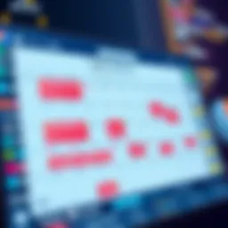 A digital calendar filled with scheduled appointments and reminders