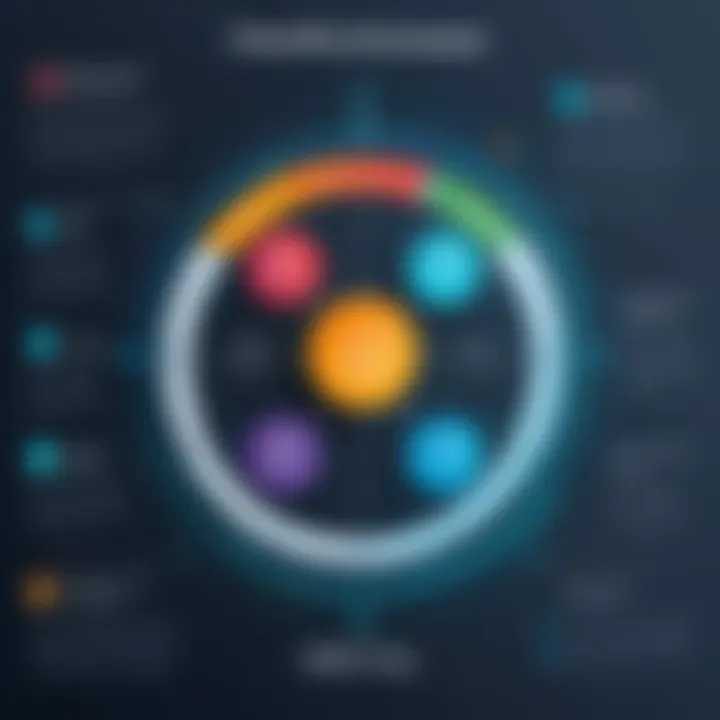 Infographic highlighting benefits of using the Softr marketplace for businesses.