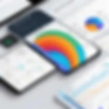 User Experience Insights Data visualization of user experiences in the Softr marketplace.