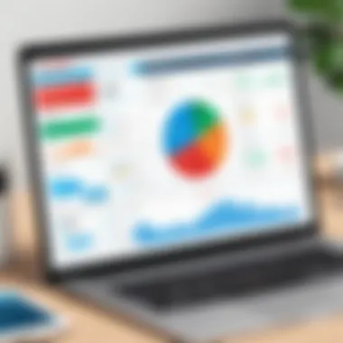 Visual representation of TurboTax Business dashboard highlighting key features for tax management.