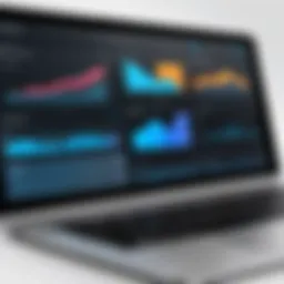 Interactive dashboard showcasing demand planning metrics