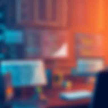 Illustration of advanced billing technology interfaces